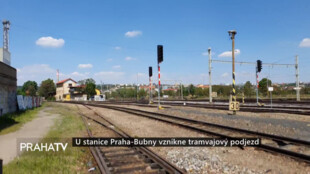 U stanice Praha-Bubny vznikne tramvajový podjezd