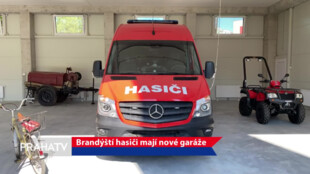 Brandýští hasiči mají nové garáže