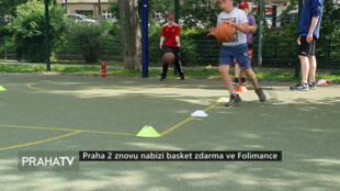 Praha 2 znovu nabízí basket zdarma ve Folimance