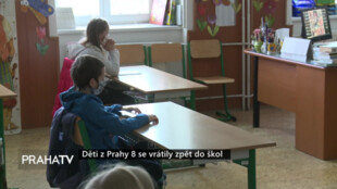 Děti z Prahy 8 se vrátily zpět do škol