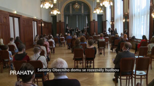 Salónky Obecního domu se rozezněly hudbou