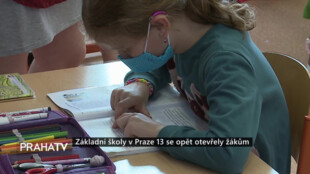 Základní školy v Praze 13 se opět otevřely žákům