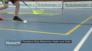 Florbalová škola Bohemians hledá nové hráče