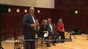Obecní dům se otevírá veřejnosti čtyřmi koncerty
