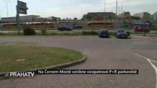 Na Černém Mostě vznikne vícepatrové P+R parkoviště