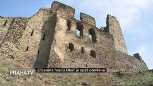 Zřícenina hradu Okoř je opět otevřena