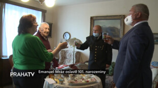 Emanuel Mráz oslavil 101. narozeniny