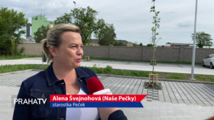 Pečky mají nové P+R parkoviště