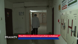Klaudiánova nemocnice prochází revitalizací