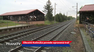 Obcemi Kolínska povede opravená trať
