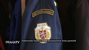 Dobrovolní hasiči v době koronavirové krize pomohli