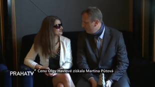Cenu Olgy Havlové získala Martina Půtová