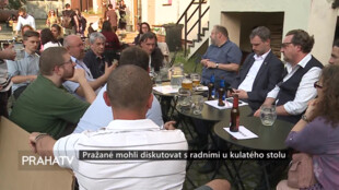 Pražané mohli diskutovat s radními u kulatého stolu