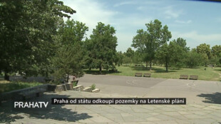 Praha od státu odkoupí pozemky na Letenské pláni