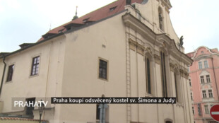 Praha koupí odsvěcený kostel sv. Šimona a Judy
