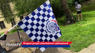 Krajem projel charitativní cyklozávod