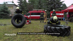 Dobrovolným hasičům pomáhají přípravné kempy