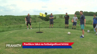 Pavlíkov láká na fotbalgolfové hřiště