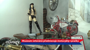 Muzeum veteránů představuje motocykly i pračky