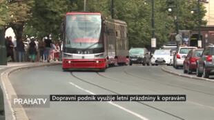 Dopravní podnik využije letní prázdniny k opravám
