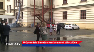 U Gymnázia Benešov vznikne nová tělocvična