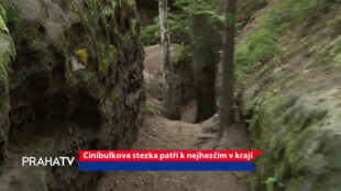 Cinibulkova stezka patří k nejhezčím v kraji