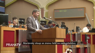 Mariánský sloup se znovu řešil na zastupitelstvu