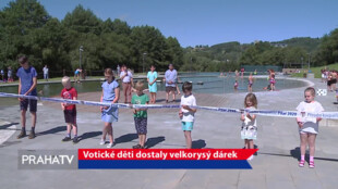 Votické děti dostaly velkorysý dárek