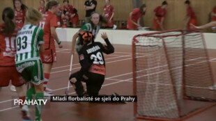Mladí florbalisté se sjeli do Prahy