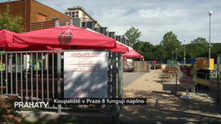 Koupaliště v Praze 8 fungují naplno