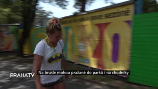 Na brusle mohou Pražané do parků i na chodníky