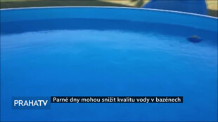 Parné dny mohou snížit kvalitu vody v bazénech