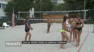 Léto je ideální doba na plážový volejbal