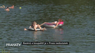 Bazénů a koupališť je v Praze nedostatek