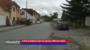 Litol se připravuje na opravu Mírové ulice