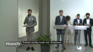 Pražské lavičky bude mít i Bratislava