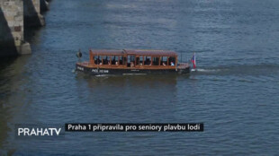 Praha 1 připravila pro seniory plavbu lodí