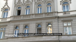 Praha chce koupit ubytovnu pro lidi bez domova