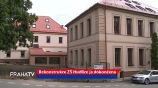 Rekonstrukce ZŠ Hudlice je dokončena