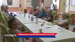 Hejtmanka navštívila domovy seniorů