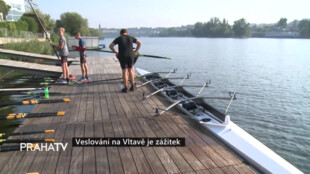 Veslování na Vltavě je zážitek