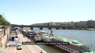 Na pražské náplavky se znovu vrací život