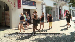 Na Václavském náměstí je nové odběrové místo