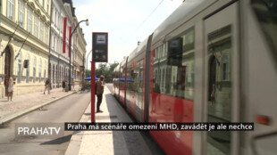Praha má scénáře omezení MHD, zavádět je ale nechce