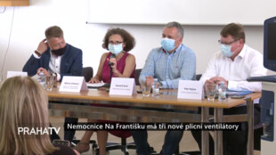 Nemocnice Na Františku má nové plicní ventilátory