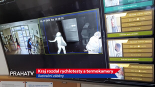 Kraj rozdal rychlotesty a termokamery