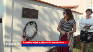 Pamětní deska připomíná minulost