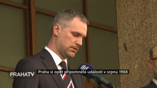 Praha si opět připomněla události v srpnu 1968