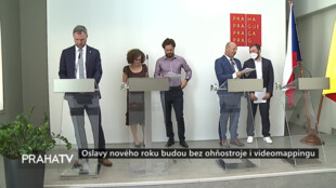 Novoroční oslavy bez ohňostroje i videomappingu