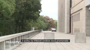 V parku na Vítkově vznikne nová promenáda